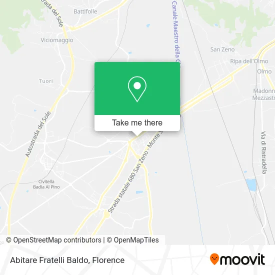 Abitare Fratelli Baldo map