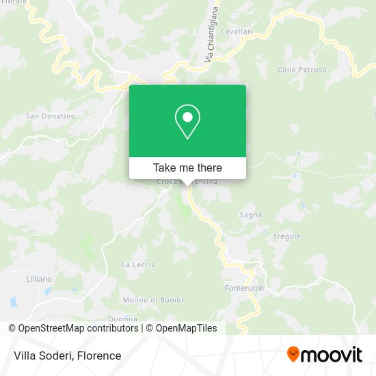 Villa Soderi map