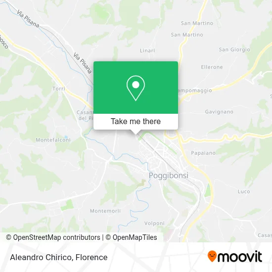 Aleandro Chirico map