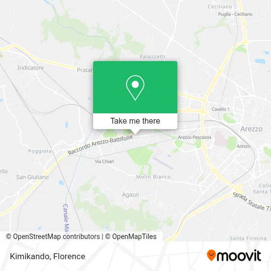 Kimikando map