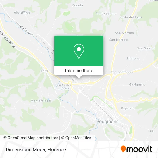 Dimensione Moda map
