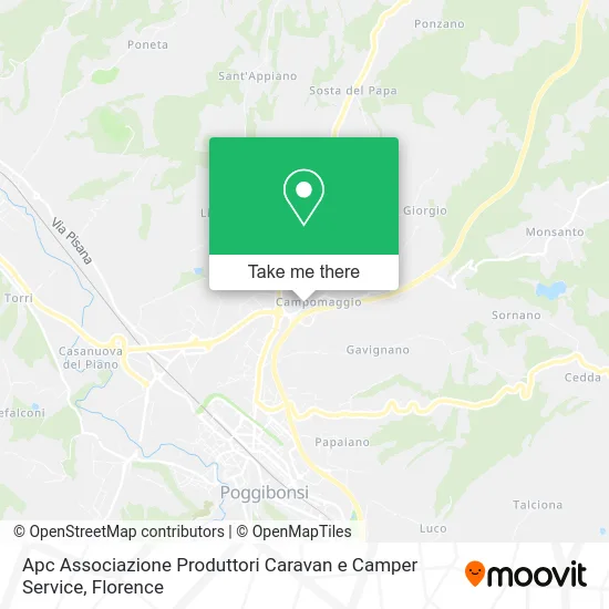 Apc Associazione Produttori Caravan e Camper Service map