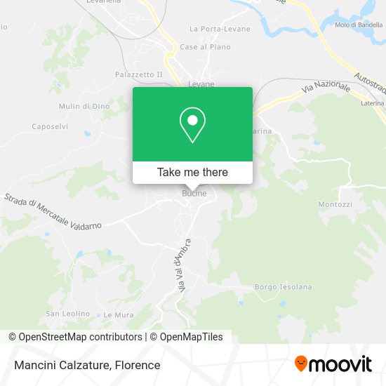 Mancini Calzature map