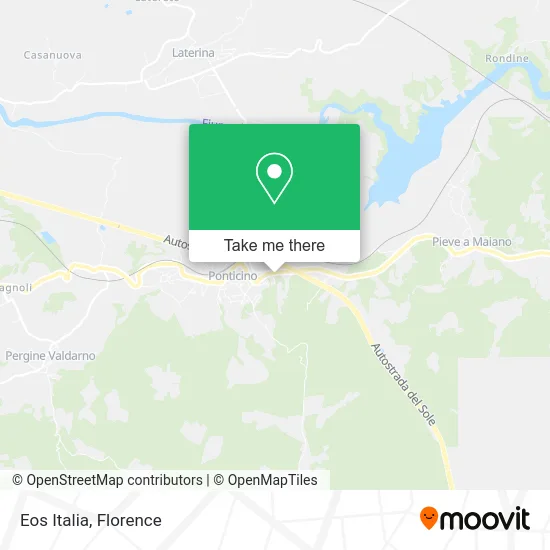 Eos Italia map