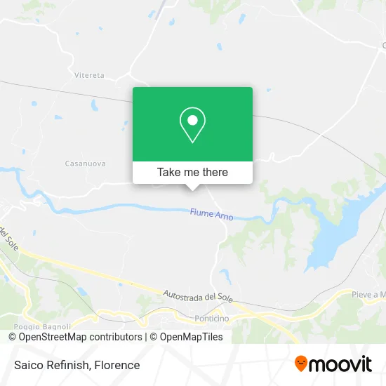Saico Refinish map