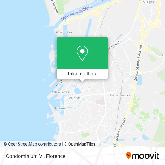Condominium VI map
