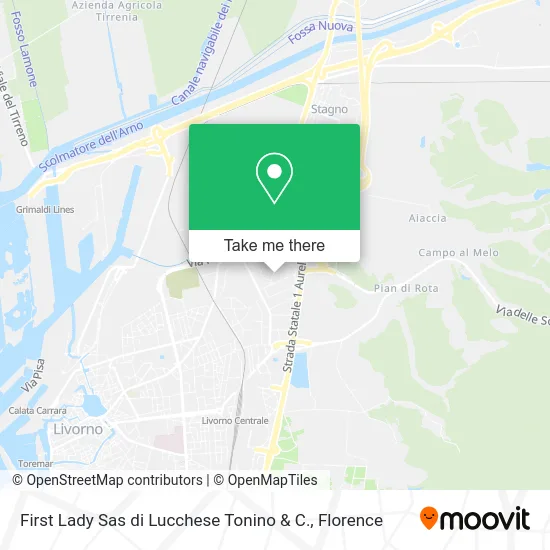 First Lady Sas di Lucchese Tonino & C. map