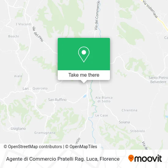 Agente di Commercio Pratelli Rag. Luca map
