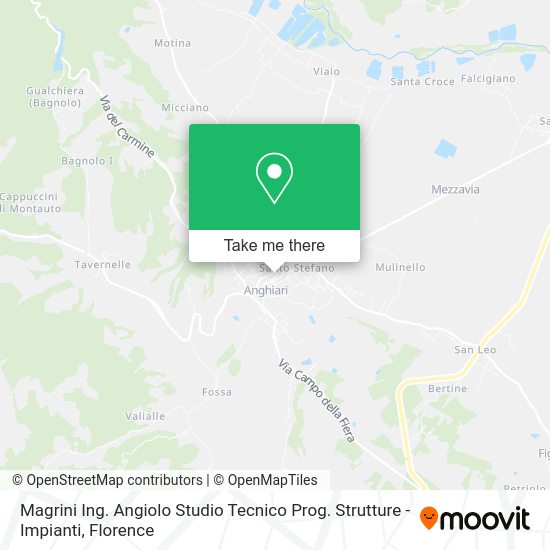 Magrini Ing. Angiolo Studio Tecnico Prog. Strutture - Impianti map