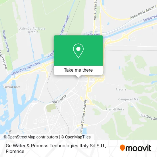 Ge Water & Process Technologies Italy Srl S.U. map