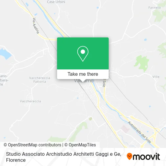 Studio Associato Archistudio Architetti Gaggi e Ge map