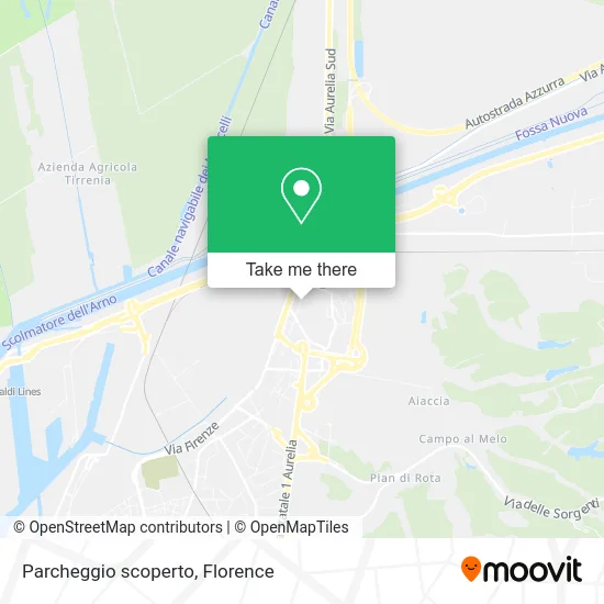 Parcheggio scoperto map