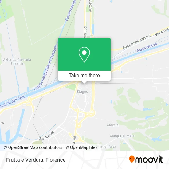 Fruits and Vegetables map