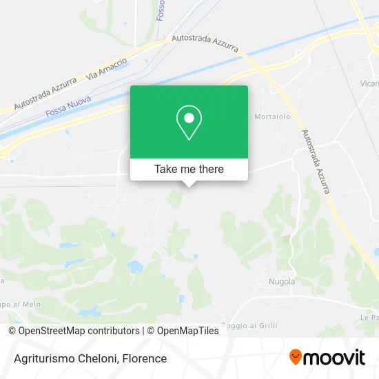 Agriturismo Cheloni map