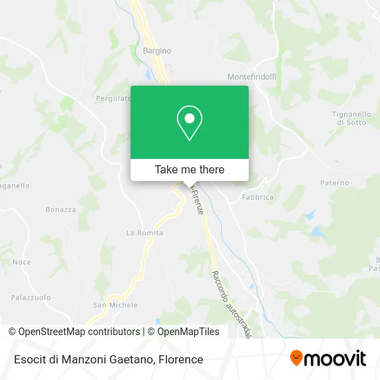 Esocit di Manzoni Gaetano map