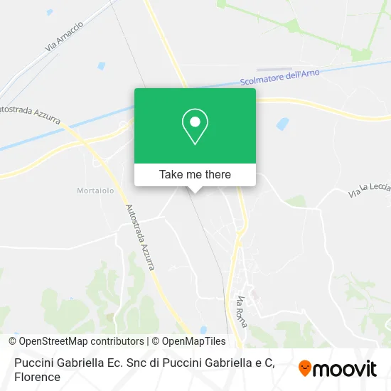 Puccini Gabriella Ec. Snc di Puccini Gabriella e C map