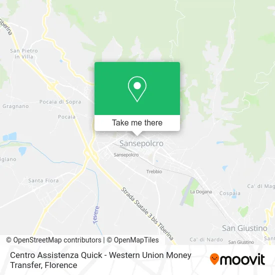 Quick Assistance Center - Western Union Money Transfer map