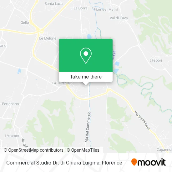 Commercial Studio Dr. di Chiara Luigina map