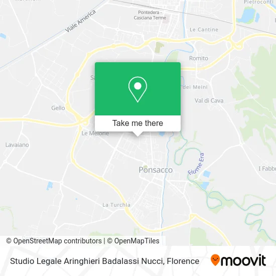 Aringhieri Badalassi Nucci Legal Studio map