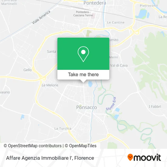 Affare Agenzia Immobiliare l' map