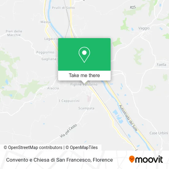 Convento e Chiesa di San Francesco map