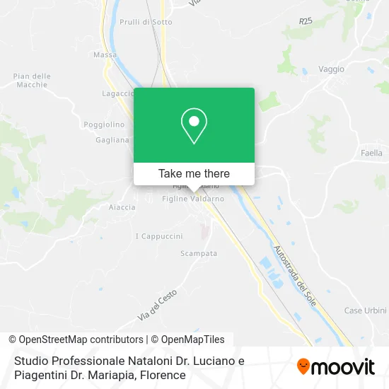 Studio Professionale Nataloni Dr. Luciano e Piagentini Dr. Mariapia map