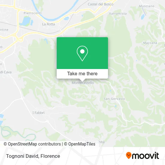 Tognoni David map