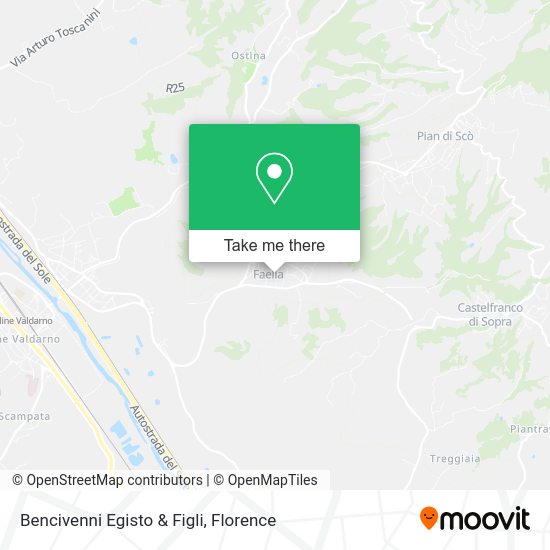 Bencivenni Egisto & Figli map