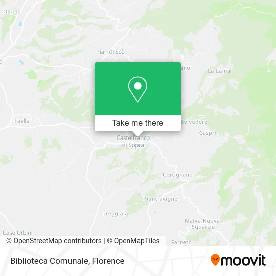 Biblioteca Comunale map