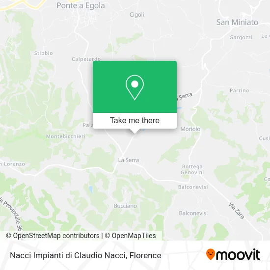 Nacci Impianti di Claudio Nacci map