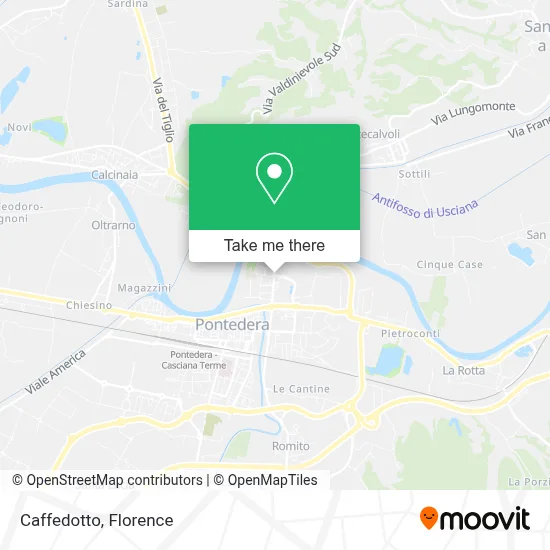 Caffedotto map