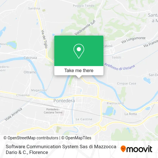 Software Communication System Sas by Dario Mazzocca & Co. map