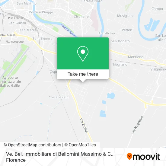 Ve. Bel. Immobiliare di Bellomini Massimo & C. map