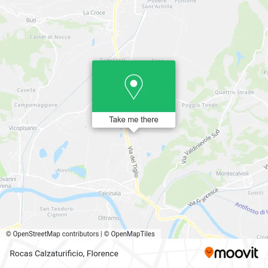 Rocas Footwear Factory map
