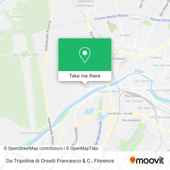 Da Tripolina di Orselli Francesco & C. map