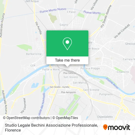 Studio Legale Bechini Associazione Professionale map