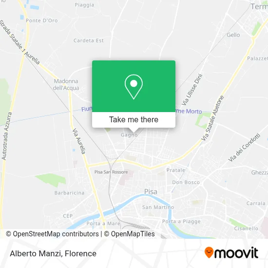 Alberto Manzi map