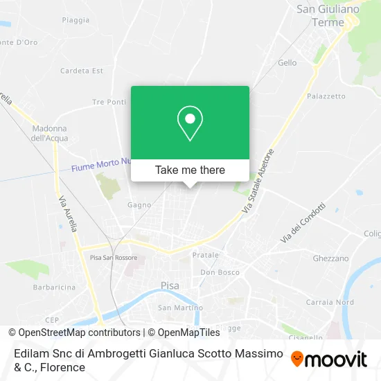 Edilam Snc di Ambrogetti Gianluca Scotto Massimo & C. map