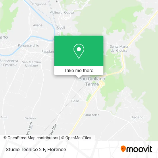 Studio Tecnico 2 F map