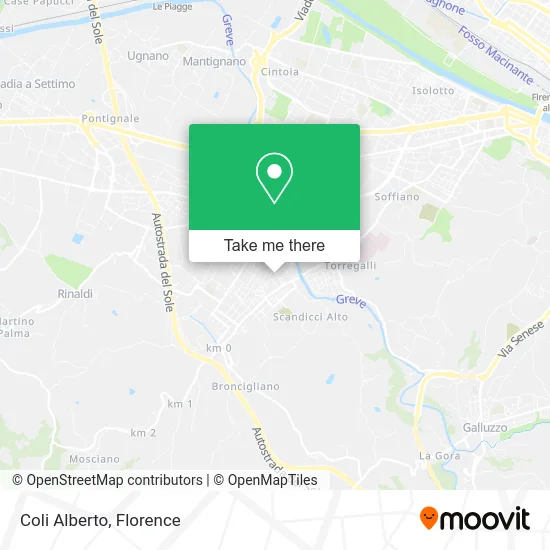 Coli Alberto map