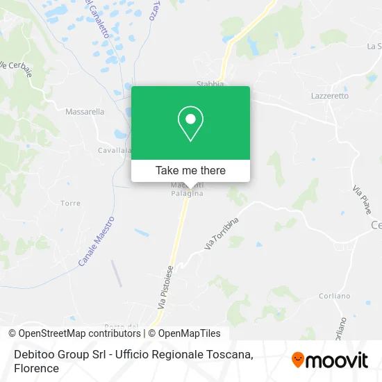 Debitoo Group Srl - Ufficio Regionale Toscana map