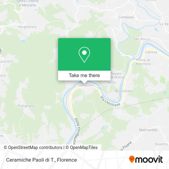 Ceramiche Paoli di T. map