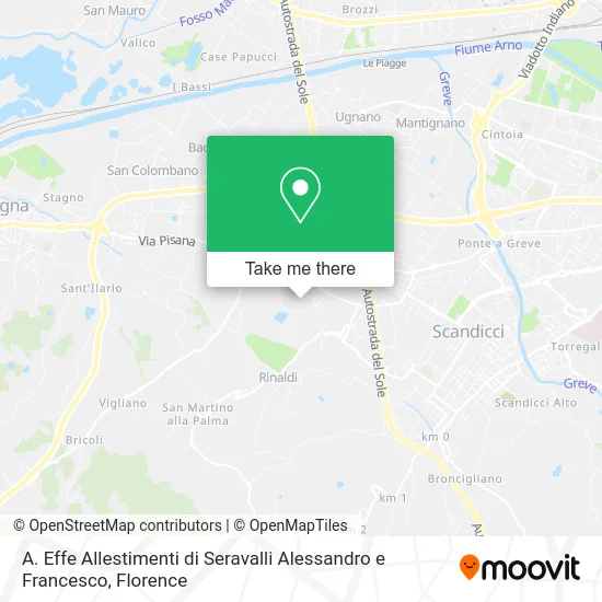 A. Effe Allestimenti di Seravalli Alessandro e Francesco map