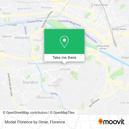 Modat Florence by Omar map
