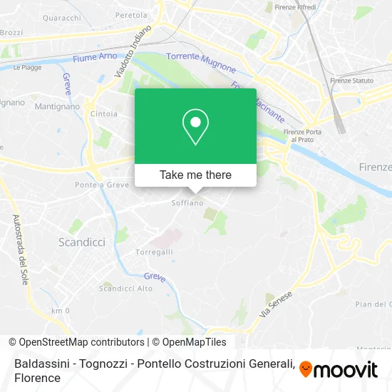 Baldassini - Tognozzi - Pontello Costruzioni Generali map