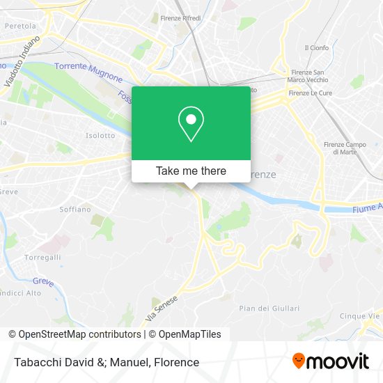 Tabacchi David &; Manuel map