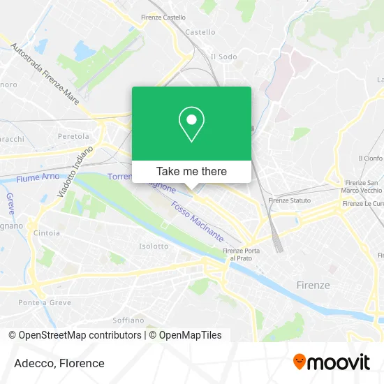Adecco map