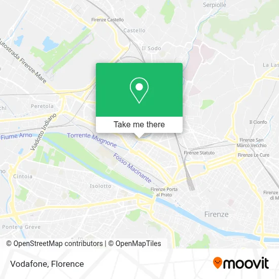 Vodafone map