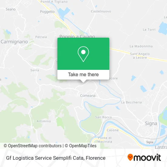 Gf Logistica Service Semplifi Cata map