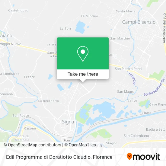 Edil Programma di Doratiotto Claudio map